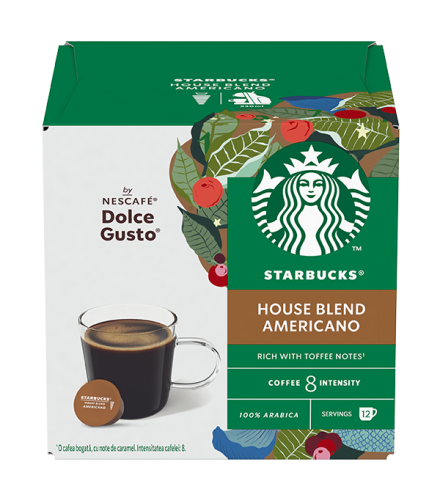 雀巢多趣酷思膠囊咖啡 - 星巴克家常美式咖啡膠囊