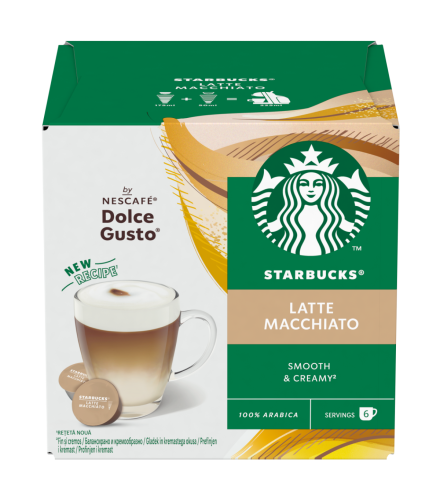 雀巢多趣酷思膠囊咖啡 - 星巴克拿鐵咖啡膠囊