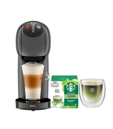 雀巢多趣酷思膠囊咖啡機 - Genio S 小精靈咖啡機 質感灰
